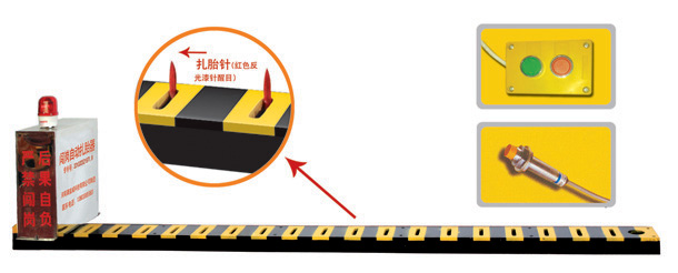 荆门东宝区V3嵌入式闯岗自动扎胎器/阻车器